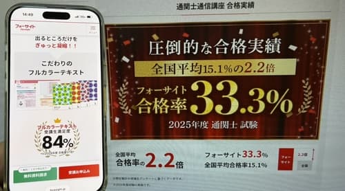フォーサイトの通関士講座