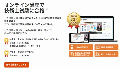 スタディングの技術士講座